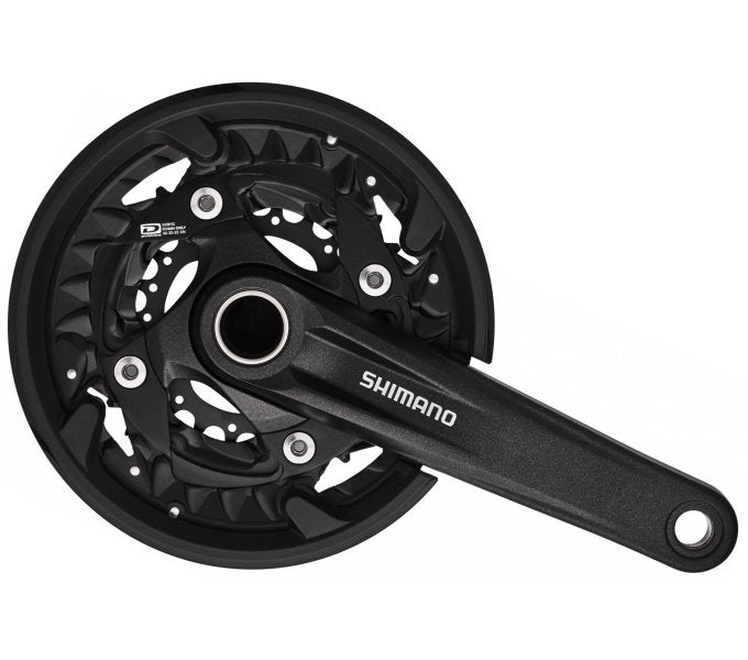 Shimano Cranket MTB 3 x 10 Velocidad FC-MT500 con brazo de manivela de 175 mm 40-30-22t negro