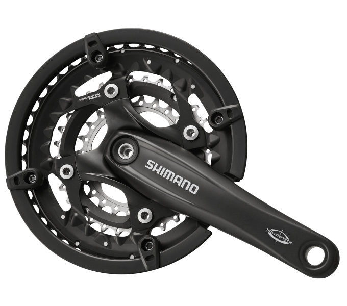 Shimano Crankset 3 x 10 rychlostní trekking FC-T521 s 175mm Crankarm 44-32-24t Octalink Black