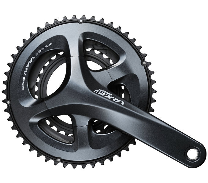 Shimano Cranket Sora Race 3503 9sp 50-39-30 Schwarz