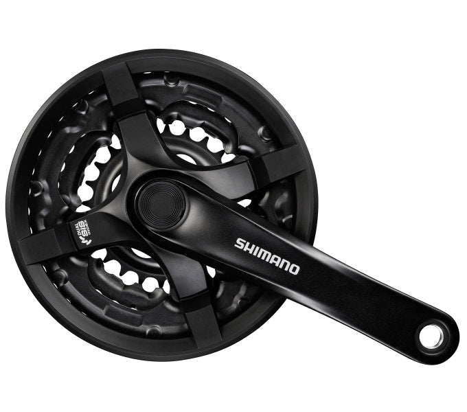 Shimano Crankkel Tourney CG Triple 28-38-48 175mm ZW. -4 mm