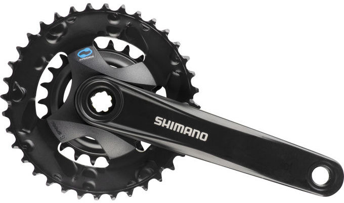 Shimano Crankstel 2x 7 8 speed FC-M315-2 met 175mm crankarm 36 x 22T zwart