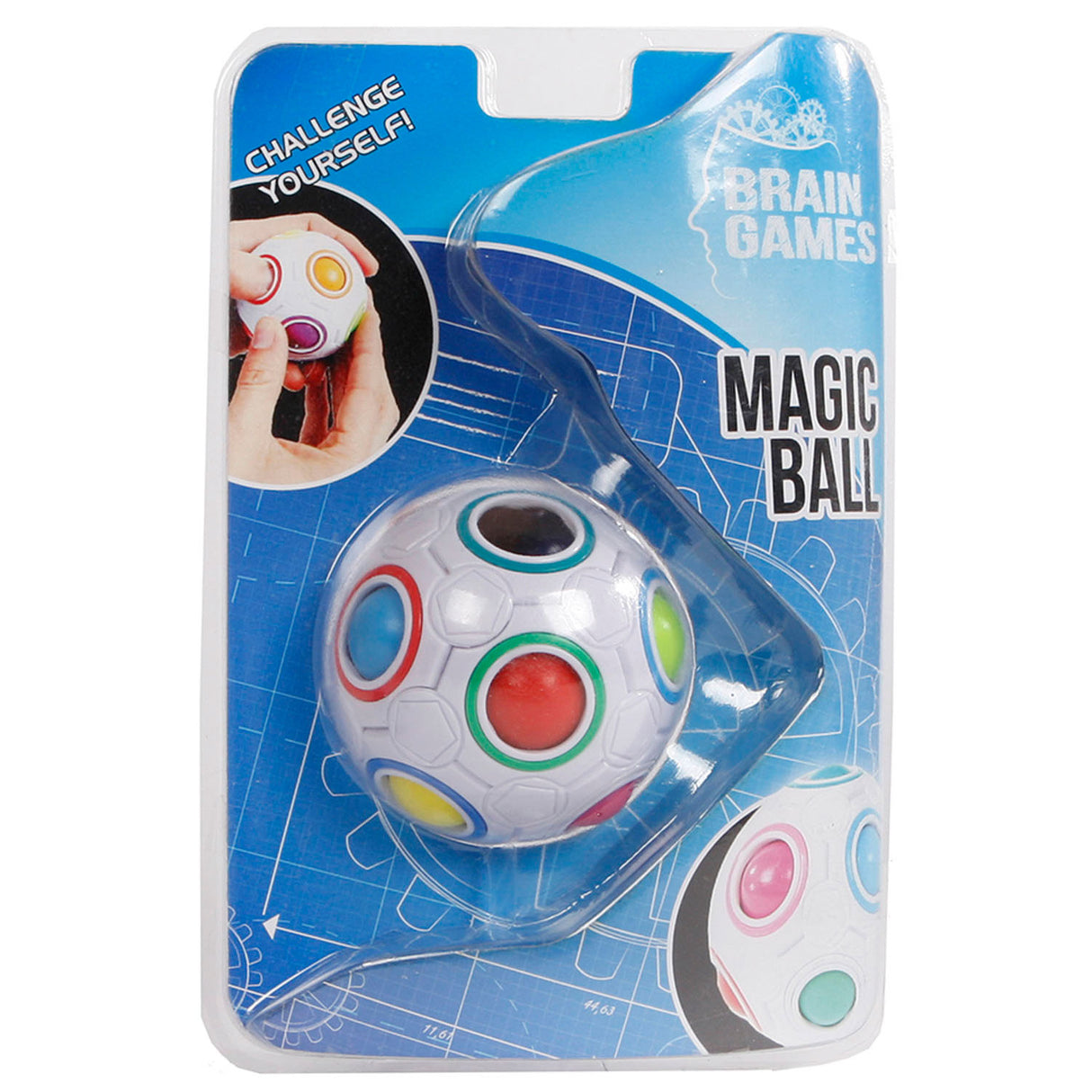 Magic puzzle ball