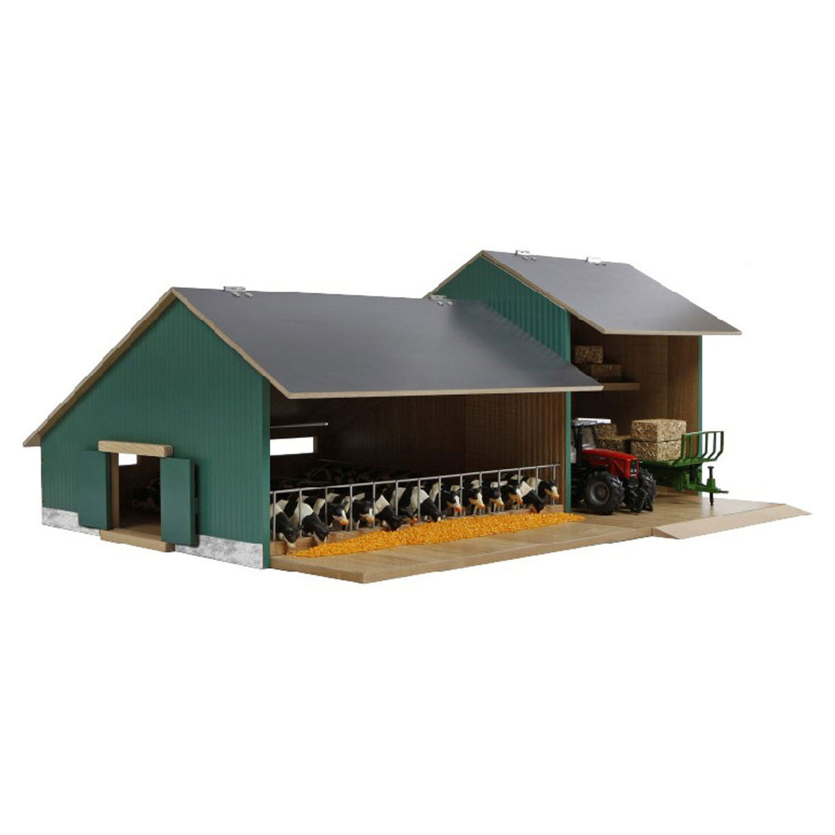 Kids Globe Globe Stable avec serrure agricole 1:32