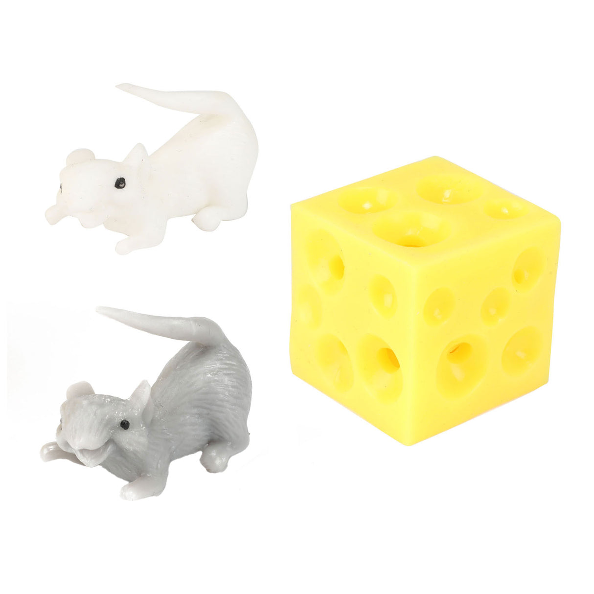 Toi-toys squeeze cheese with 2 mice