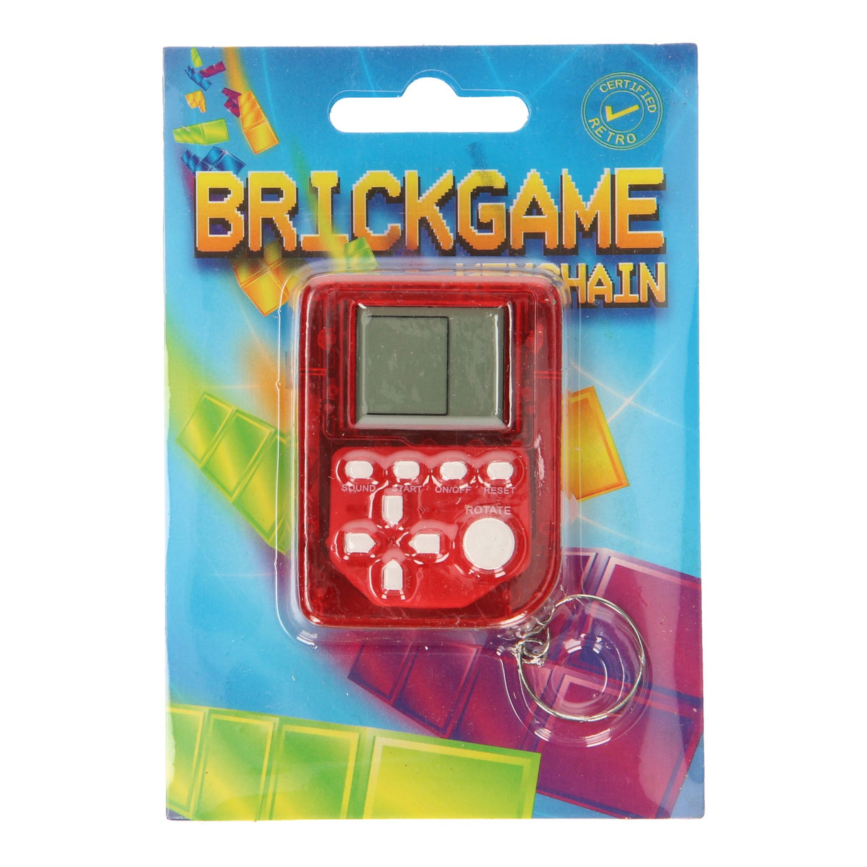 Key Ring Mini Brick Game