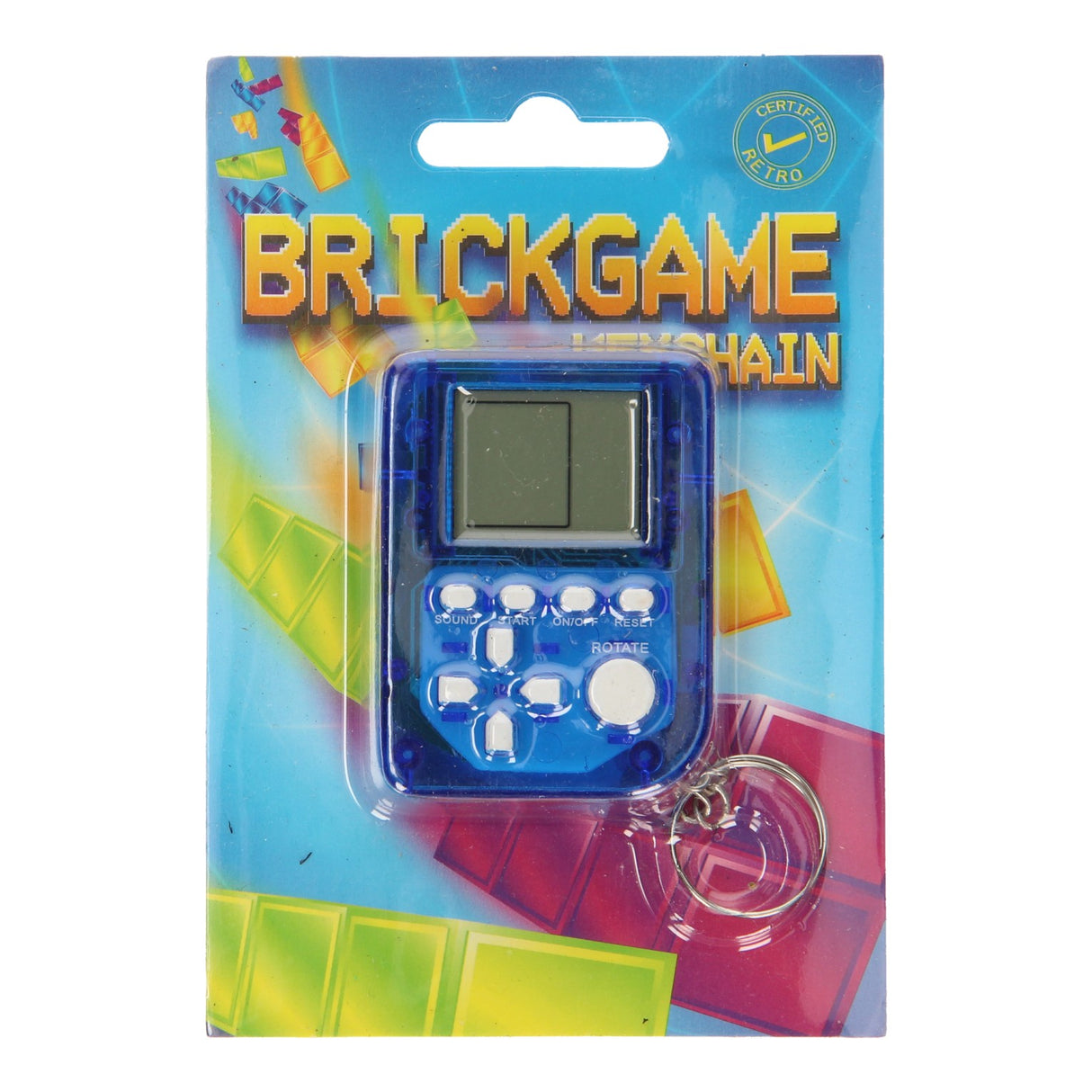 Klíčový prsten Mini Brick Game