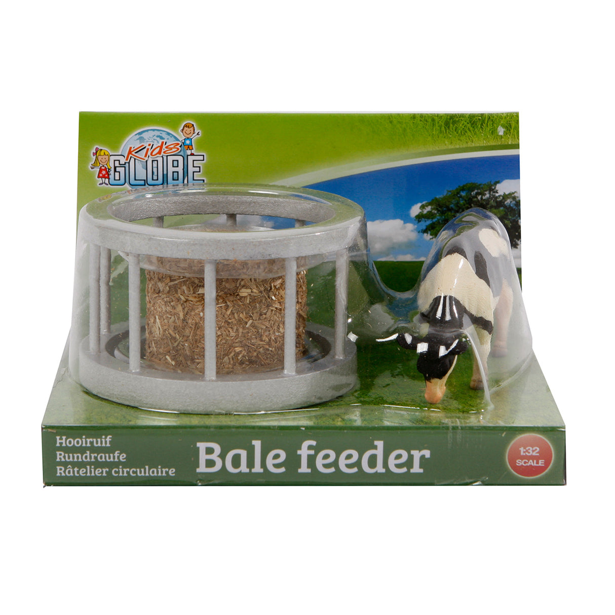 Kids Globe Globe Feed Ring with Cow 1:32