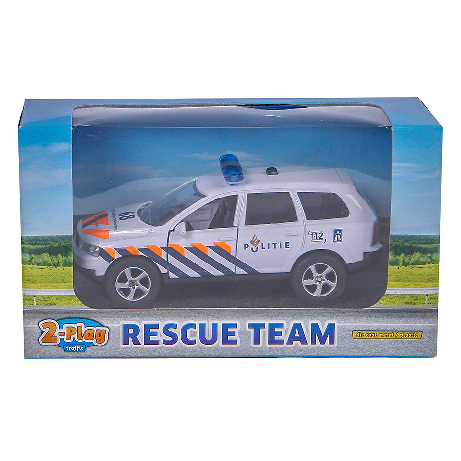 2-play Die-Cast Pull Police NL Light and Sound