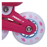 Street Rider Inline Skeelers Pink, rozmiar 26-29