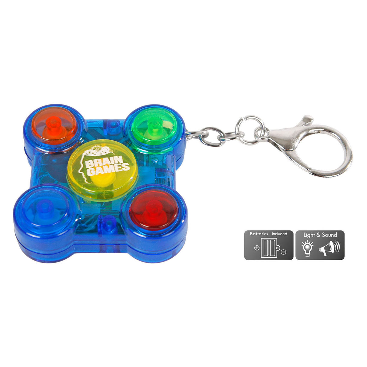 Brain games memory game key ring