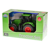 Tractor Globe Globe Globe s mučením zelené