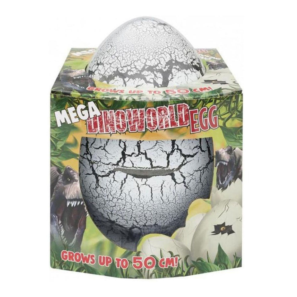 Dino World Dinoworld mega egg Growing dino, 20 cm