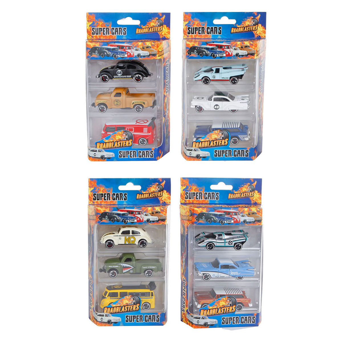 Roadblasters Die-Cast Super cars, 3rd.