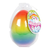 Unicorn groei-ei rainbow meisjes 11 cm