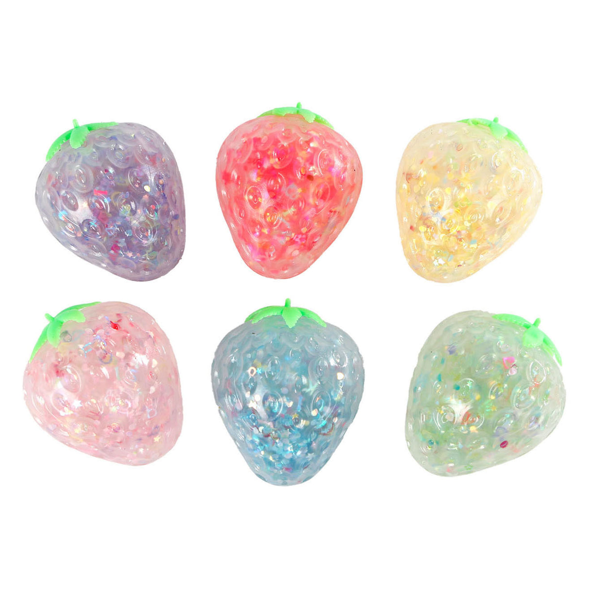 Ball Squeeze Ball Glitter, 6 cm