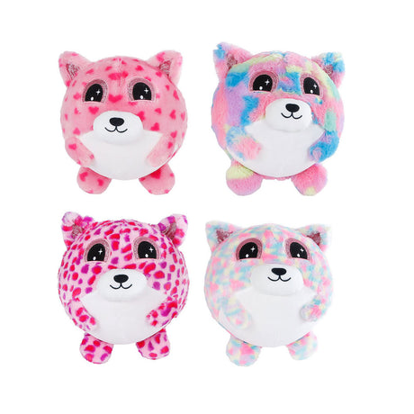 Take me home inflatable stuffed animal with pump, 23cm