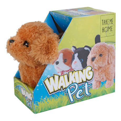 Vezměte mě domů Interactive Loop Dog Brown, 15,5 cm