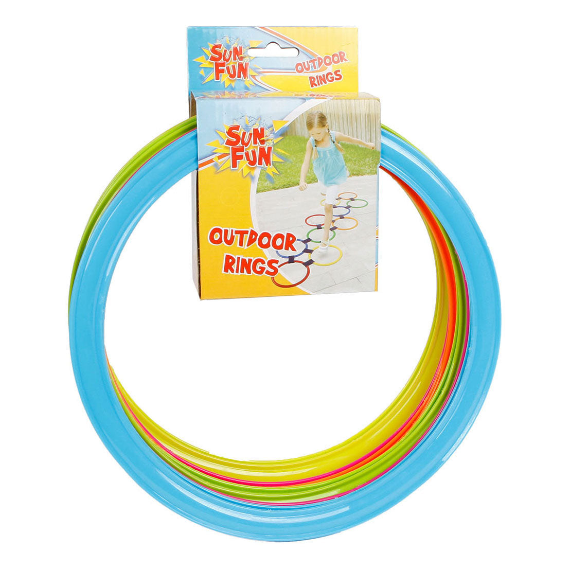 Sun Fun Sun Fun Sport and Spel Rings 27cm, 10st.