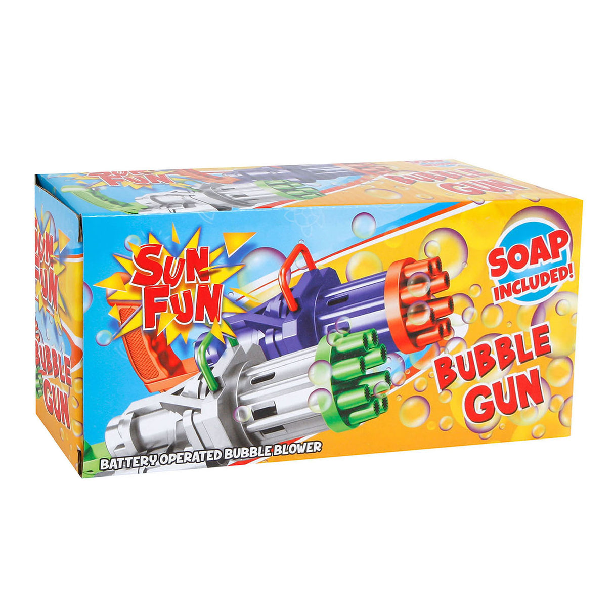 Sun Fun Sun Fun divertente bonzbladenpistool con vescica a bolle