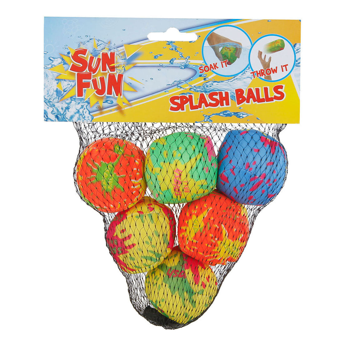 Sun fun water balls splash, 5cm