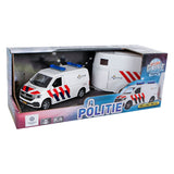 Kids Globe Globe VW Transporter Police With Horse Trailer