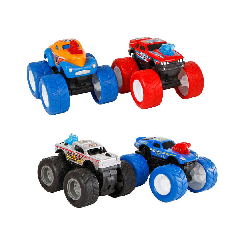 Roadblasters 2 ruote MonsterTrucks, 8 cm