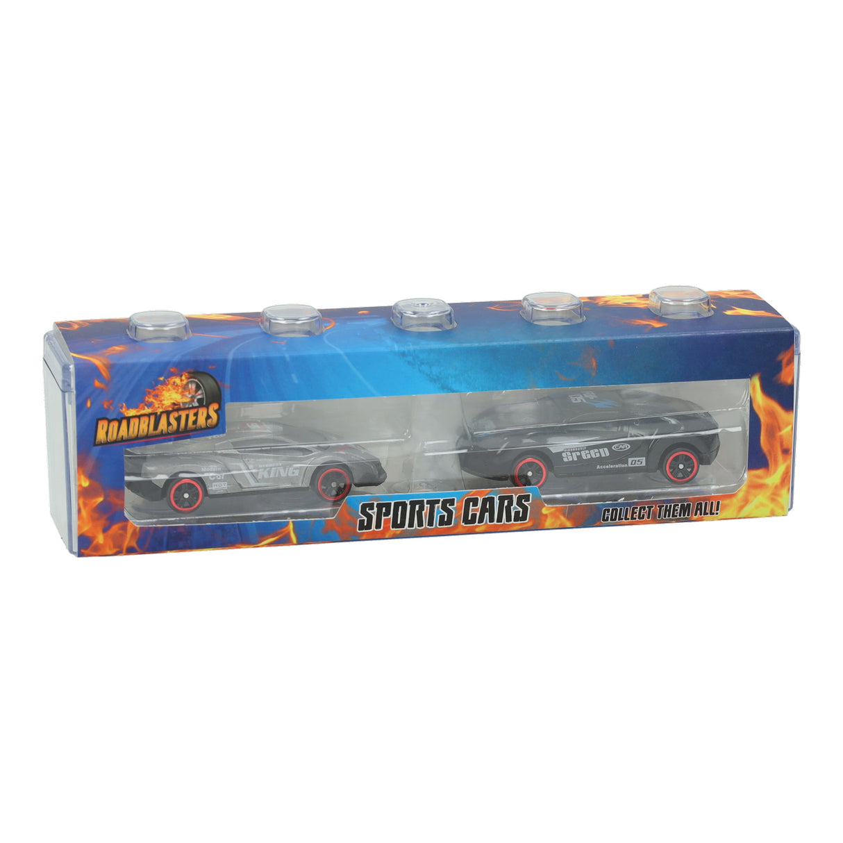 Roadblasters Storage Box con 2 auto da corsa