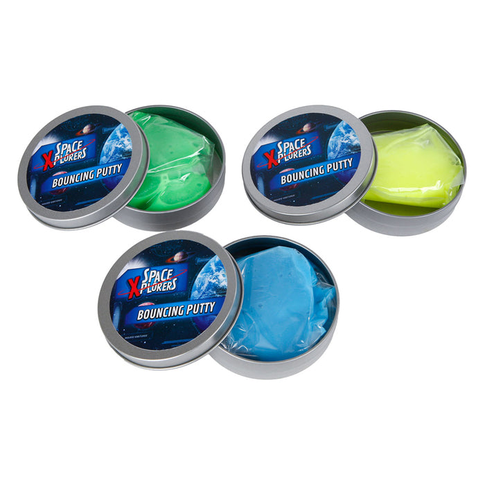 Space Xplorers Stuitputty Glow ve tmě, 40gram