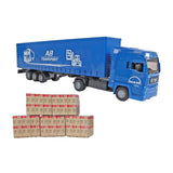 Kids Globe Man truck with trailer, 30 cm