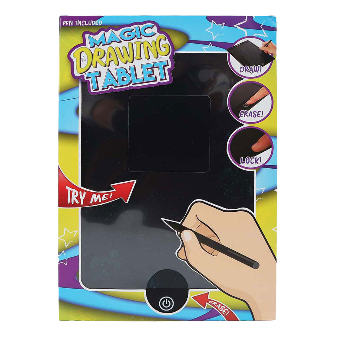 LCD drawing tablet 4ass 28.5x19x0.5cm