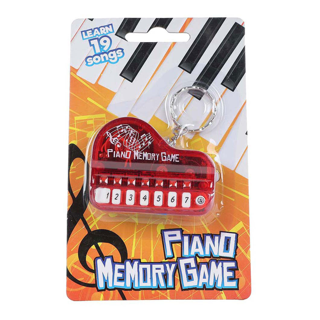 Keychain piano memo game