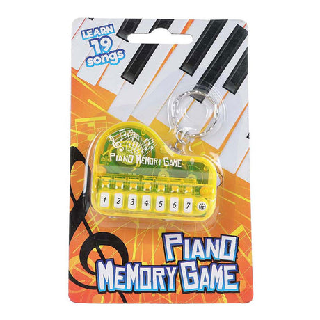 Keychain piano memo game