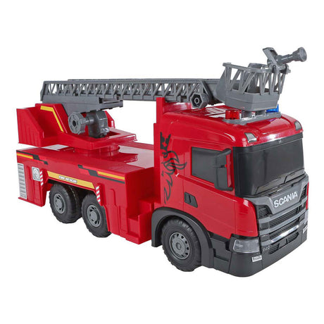 2-play scania truck fire truck friction with light and sound