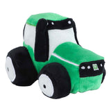 Kids globe plush tractor, 13cm