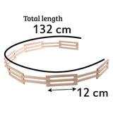 Dětská koule dřevěný plot 1:32, 132 cm