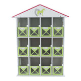 Kids globe horse storage box with 12 boxes