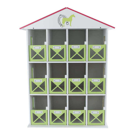 Kids globe horse storage box with 12 boxes