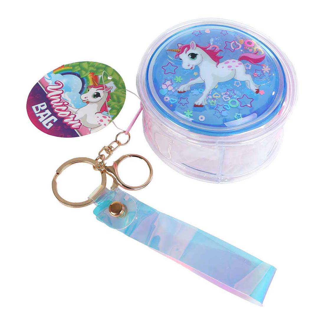 Unicorn holographic wallet pouch