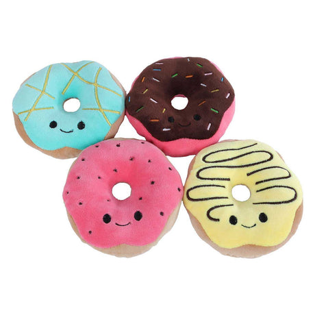Fluffy mane plush with 4 donuts - 40cm