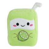 Fluffy menu plush drink 9-13cm