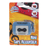 Sleutelhanger cassetterecorder