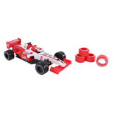 2-play formula racing car with extra tires pull back