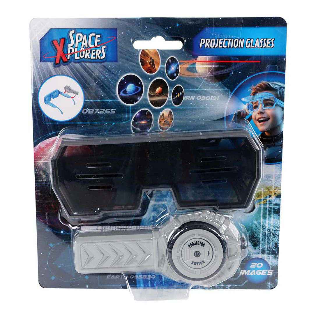 Space Explorers projector glasses with 20 images