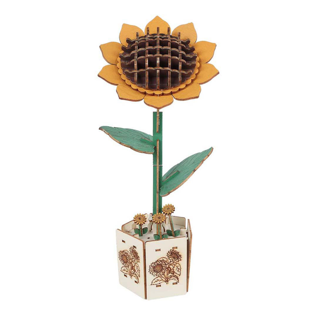 Van manen veenendaal bv maak je eigen houten bloemen - 20,5cm