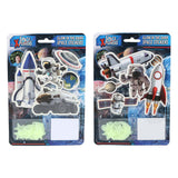 Space Explorers glow in the dark stickers - 21st.