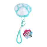 Glamour fluffy sleutelhanger kattenpootje