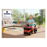 Scania brandweer loopauto met geluid - 60,5 cm