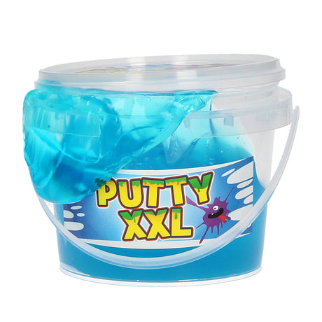 Van manen slime bucket putty xxl glitter junior 350 grams blue