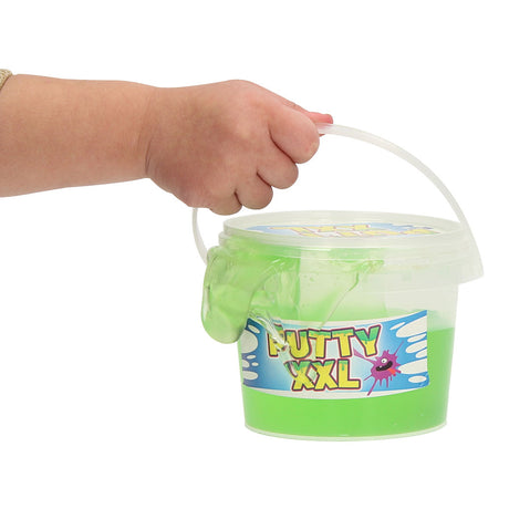 Van manen slime bucket putty xxl glitter junior 350 grams blue