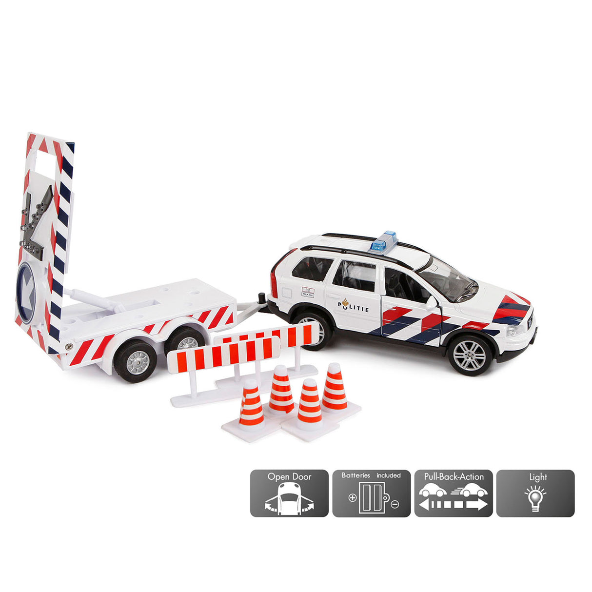 Kids Globe Globe Die Cast Police Volvo XC90 s Arrowwagen NL